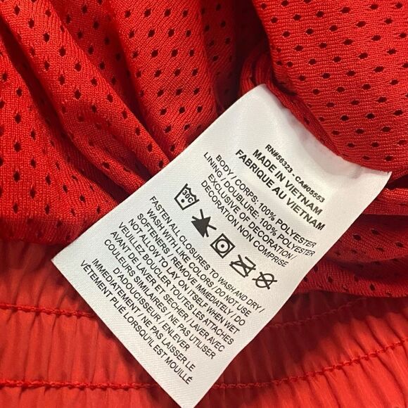 Nike Authentics Warm-Up Shirt “University Red” FN1456-657 Mens size Large New - Picture 7 of 8